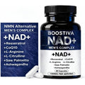 Boostiva NAD+ Supplements for Men with NAD, Resveratrol, Coq10, L-Citrulline & Lycopene – Nitric Oxide Support, Prostate Care, Anti-Aging, Stamina & Cellular Energy Boost 60Capsules (1) (1)