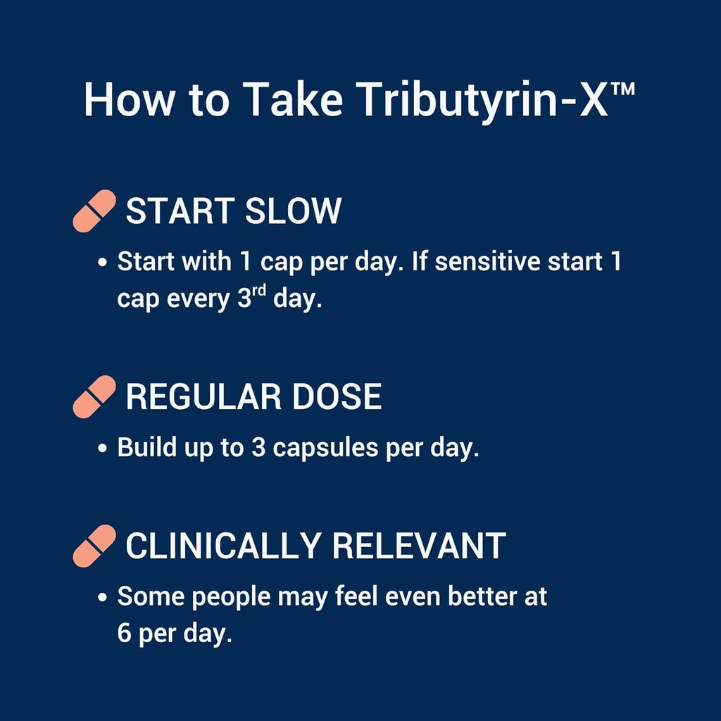 Healthy Gut Tributyrin-X | Most Bioavailable Butyrate Supplement for Gut Health & Leaky Gut Support | 99% Pure W/Zero Odor | 90 Softgels