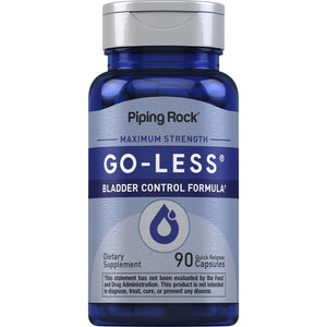 Piping Rock Bladder Control Pills for Women and Men | 90 Capsules | Maximum Strength Formula | Pumpkin Seed Extract | Non-Gmo, Gluten Free Supplement