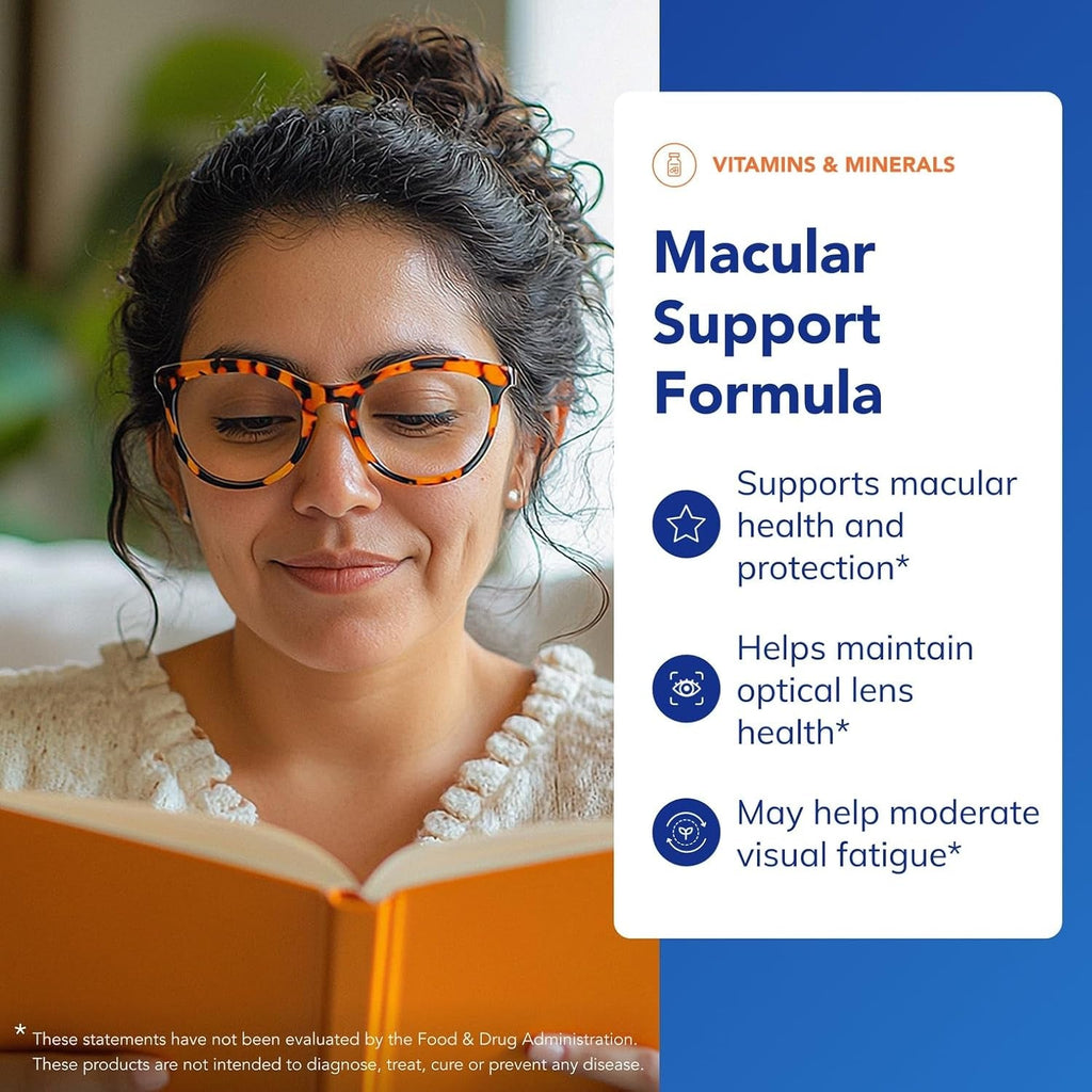 Pure Encapsulations Macular Support Formula | Hypoallergenic Supplement with Enhanced Antioxidant Formula for Healthy Eyes* | 120 Capsules