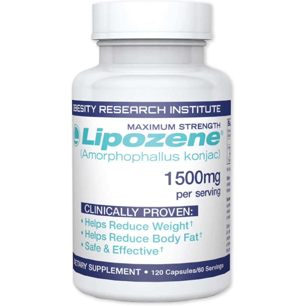 Lipozene MEGA Bottle - 120 Capsules, Making It Our Largest Size Available - Appetite Suppressant
