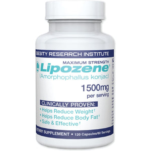 Lipozene MEGA Bottle - 120 Capsules, Making It Our Largest Size Available - Appetite Suppressant