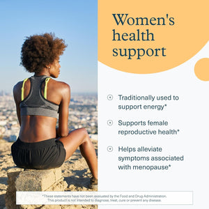 Youtheory Women'S Maca Root - Vegan Energy & Menopause Support Supplement with Peruvian Ginseng* - Premium Supplement for Women - Dairy, Soy & Gluten Free - 120 Vegetarian Capsules