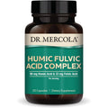Dr. Mercola Humic Fulvic Acid Complex - Gut Health Support - Aids Occasional Bloating & Indigestion - Also Supports Immune, Brain & Cellular Health - Non-Gmo & Gluten-Free - 30 Capsules (30 Servings)