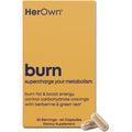 Her Own Boost, Helps Boost Energy, Supports Metabolism, Proprietary Thermogenic Blend, Green Tea Leaf Extract, Gluten and Soy Free, Vegan, 60 Capsules, 30 Servings, Small, Multi