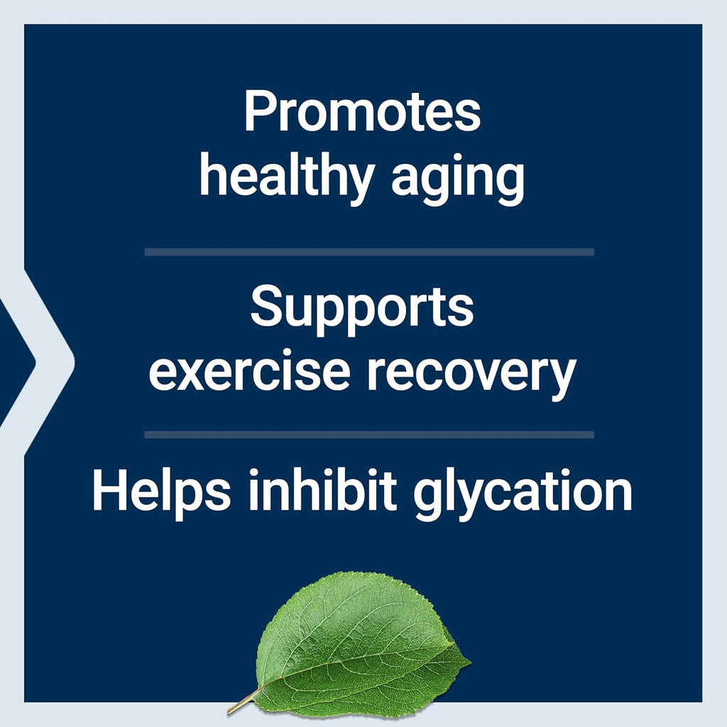 Life Extension Carnosine, Healthy Aging, Exercise Recovery, Gluten-Free, Non-Gmo, Vegetarian, 60 Capsules