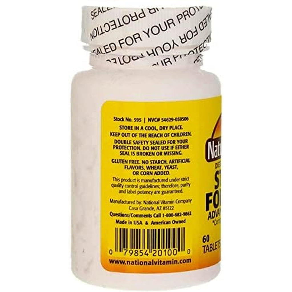 Nature'S Blend Stress Formula Vitamins 60 Tabs, 079854201000