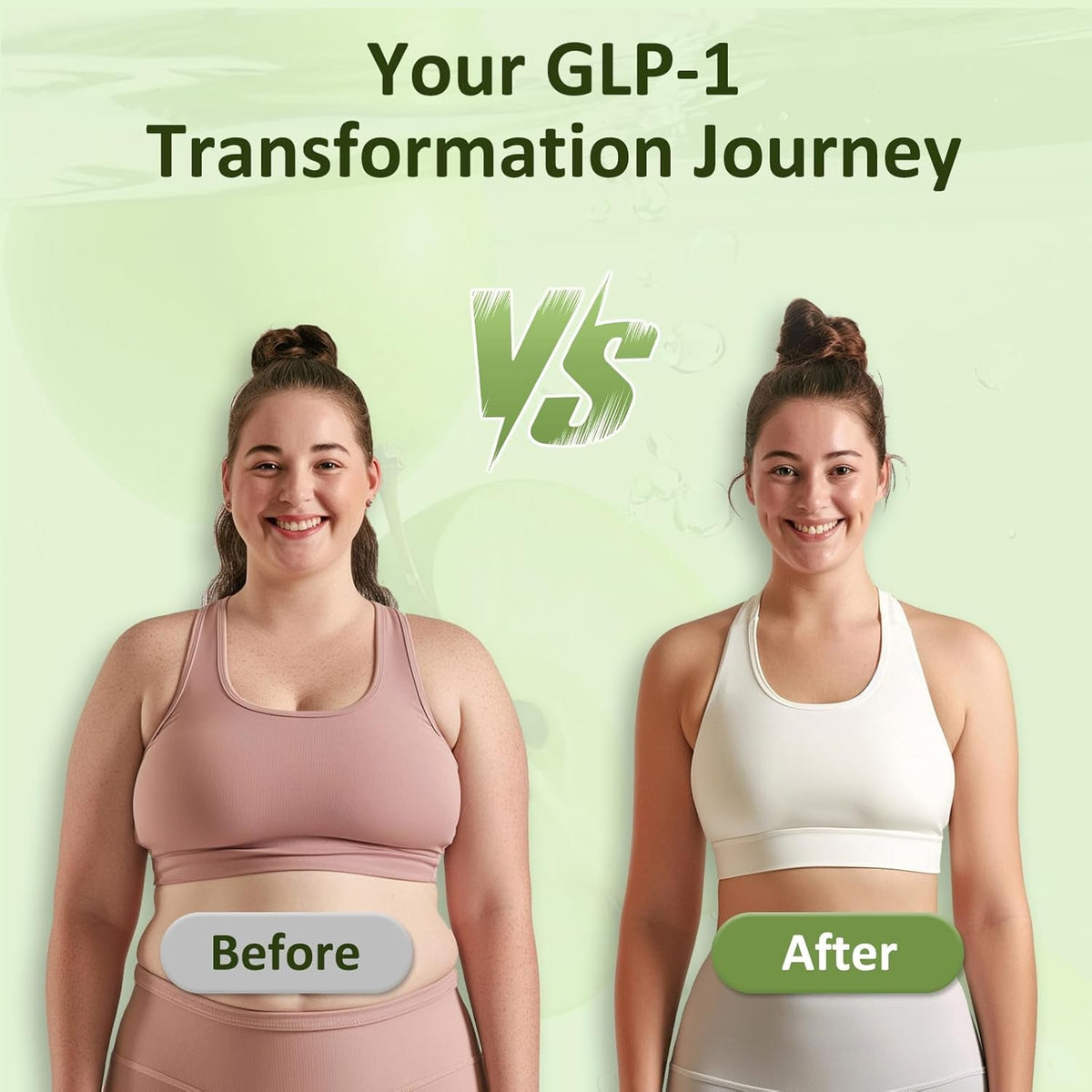GLP1 Supplement | GLP Gummies Activates GLP-1 & AMPK with Akkermansia Probiotics, Berberine&More,Gut Health, Energy & Metabolism - 1 Pack, 90 Gummies
