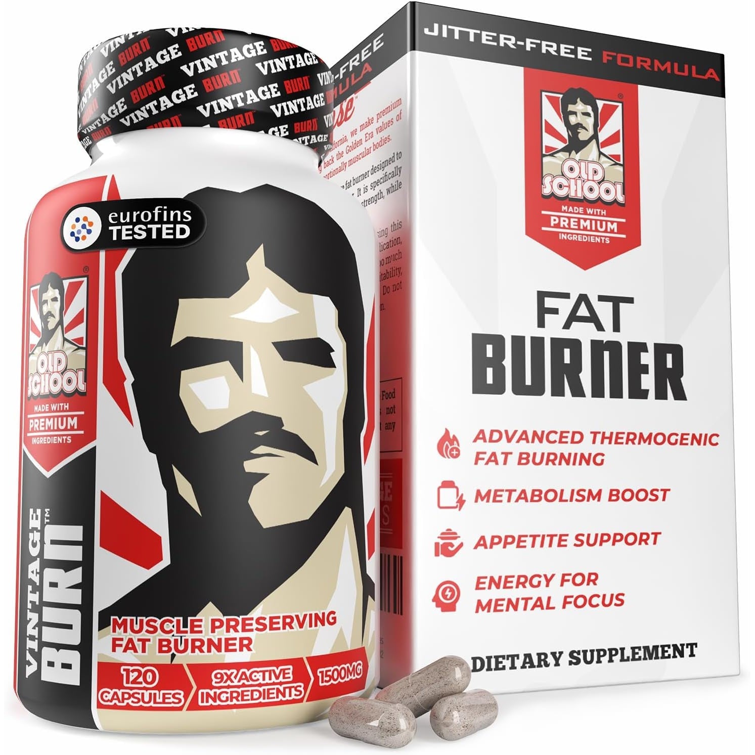 Premium Thermogenic Fat Burner for Men & Women | Weight Loss Pills for Preserved Lean Muscle & Burn Stubborn Fat | Appetite Suppressant for Weight Loss for Increased Energy | USA Made - 120 Capsules