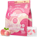 Collagen Gummies for Women, Hydrolyzed Collagen Peptides Type I, II, III, V, X, 0 Sugar - Collagen Gummies for Skin, Wrinkles, Hair, Nails, Digestive & Immune Health, 60 Days Supply