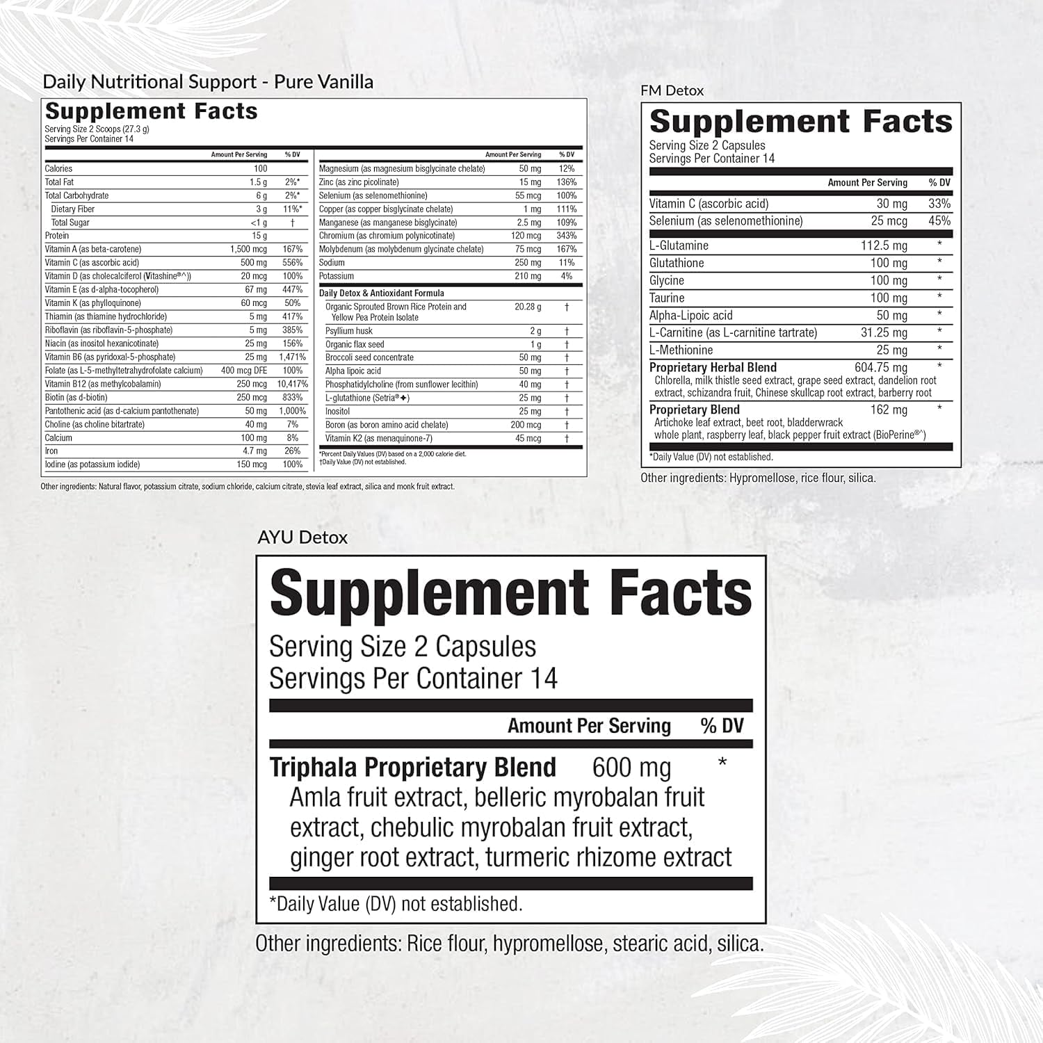 Equilife Dr. Cabral Detox, 7 Day Cleanse System, Plant Based Protein, Vitamins & Minerals, Supports Liver Detox, Promotes Healthy Weight Management & Full Body Balance, Vegan, Gluten Free, Vanilla