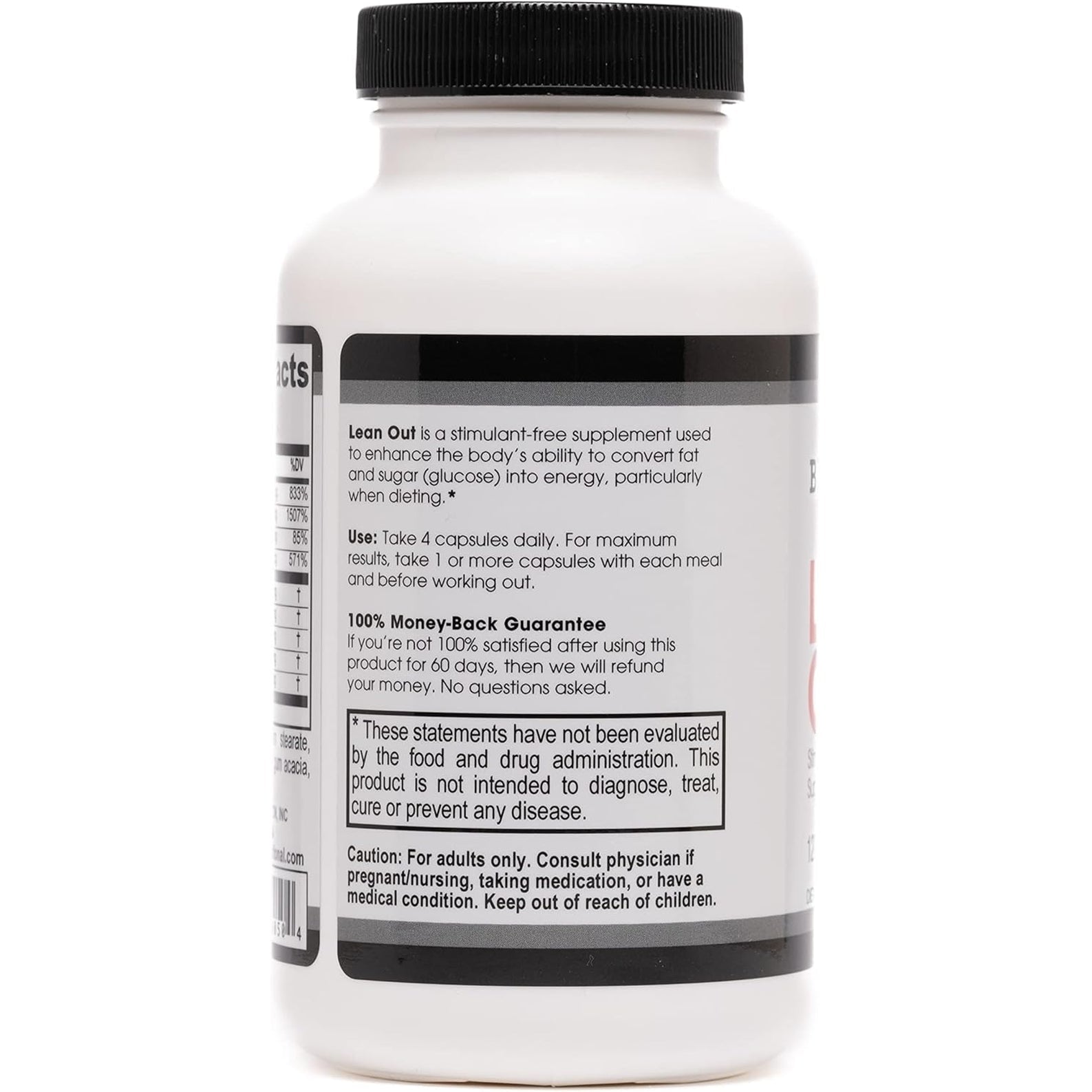 Beverly International Lean Out 120 Caps. Fat Burner with Metabolic Support. Lipotropics. Choline, Carnitine, Chromium. Stimulant-Free Belly Fat Burner. Get Leaner. Use AM & PM, Stackable Diet Pills.