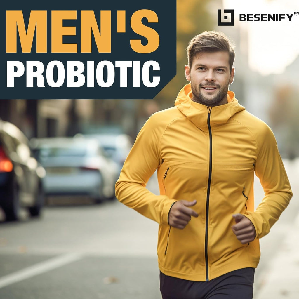 Probiotics for Men, 500 Billion Cfus & 12 Strains, Men'S Probiotic with Turmeric, Cranberry, Goji - Probiotics for Digestive Health, Immune, Stomach, Bloating & Gut Health for Men, 60 Pro Biotics Caps