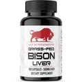 Grass Fed Bison Liver Capsules Supports Energy Production, Detoxification, Digestion, Immunity, Natural Iron Non-Gmo, Freeze Dried Liver Health Supplement, 3000Mg