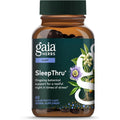 Gaia Herbs Sleepthru - Sleep Support Supplement with Ashwagandha Root, Magnolia Bark, Passionflower & Jujube Date* - 60 Vegan Liquid Phyto-Caps (30 Servings)