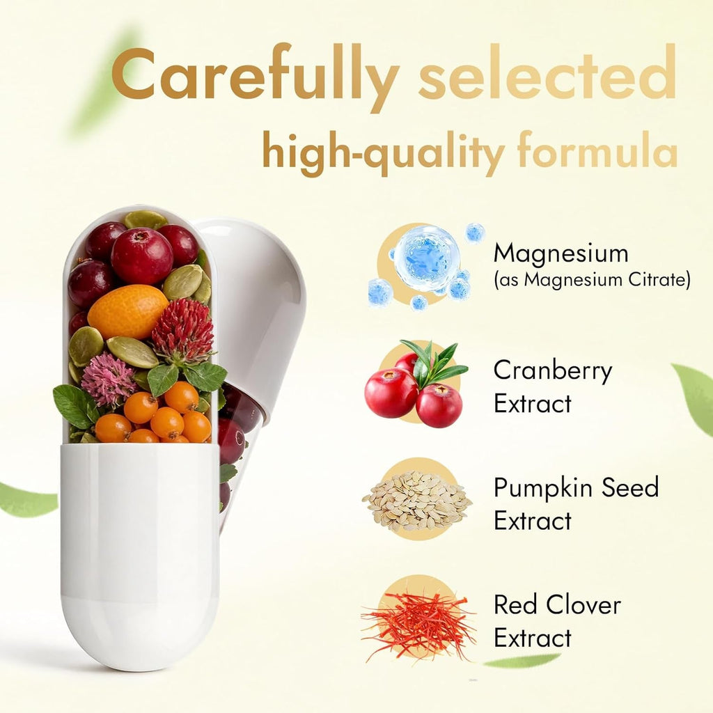 Lovy Urocontrol Capsules – Lovy Bladder Control Supplement with Magnesium, Cranberry & Pumpkin Seed, Herbal Blend for Men & Women, Non-Gmo & Gluten Free – 60 Capsules
