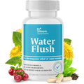 Diuretic Water Pills for Weight Control, 12 Active Ingredients (Green Tea, Cranberry & More), Instant Relief from Bloat & Swelling, Water Retention Pills for Women & Men - 60 Capsules