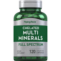 Piping Rock Mega Multi Mineral Chelated Supplement | 120 Capsules | for Men and Women | Iron Free | Non-Gmo, Gluten Free