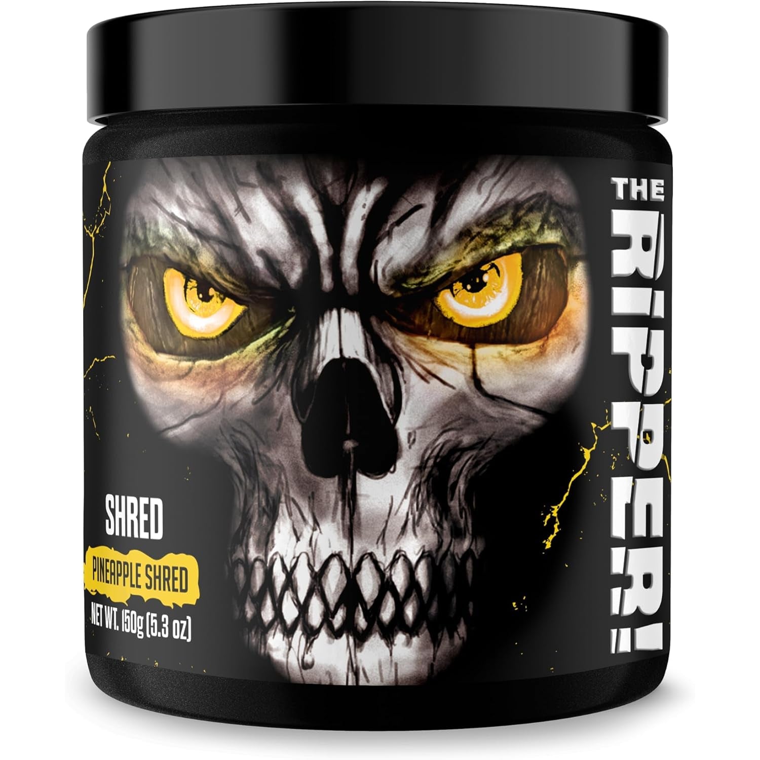 JNX SPORTS the Ripper! Fat Burner Pre Workout for Men & Women – Thermogenic Fat Burning Powder & Appetite Suppressant, Boost Energy & Endurance – Pineapple Shred, 30 Servings