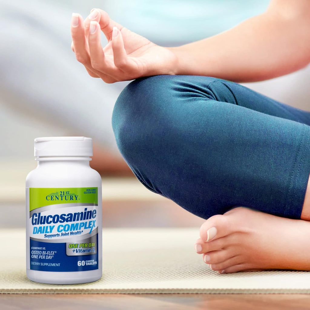 21St Century Glucosamine Daily Complex plus D Tablets, 60 Count (27708)