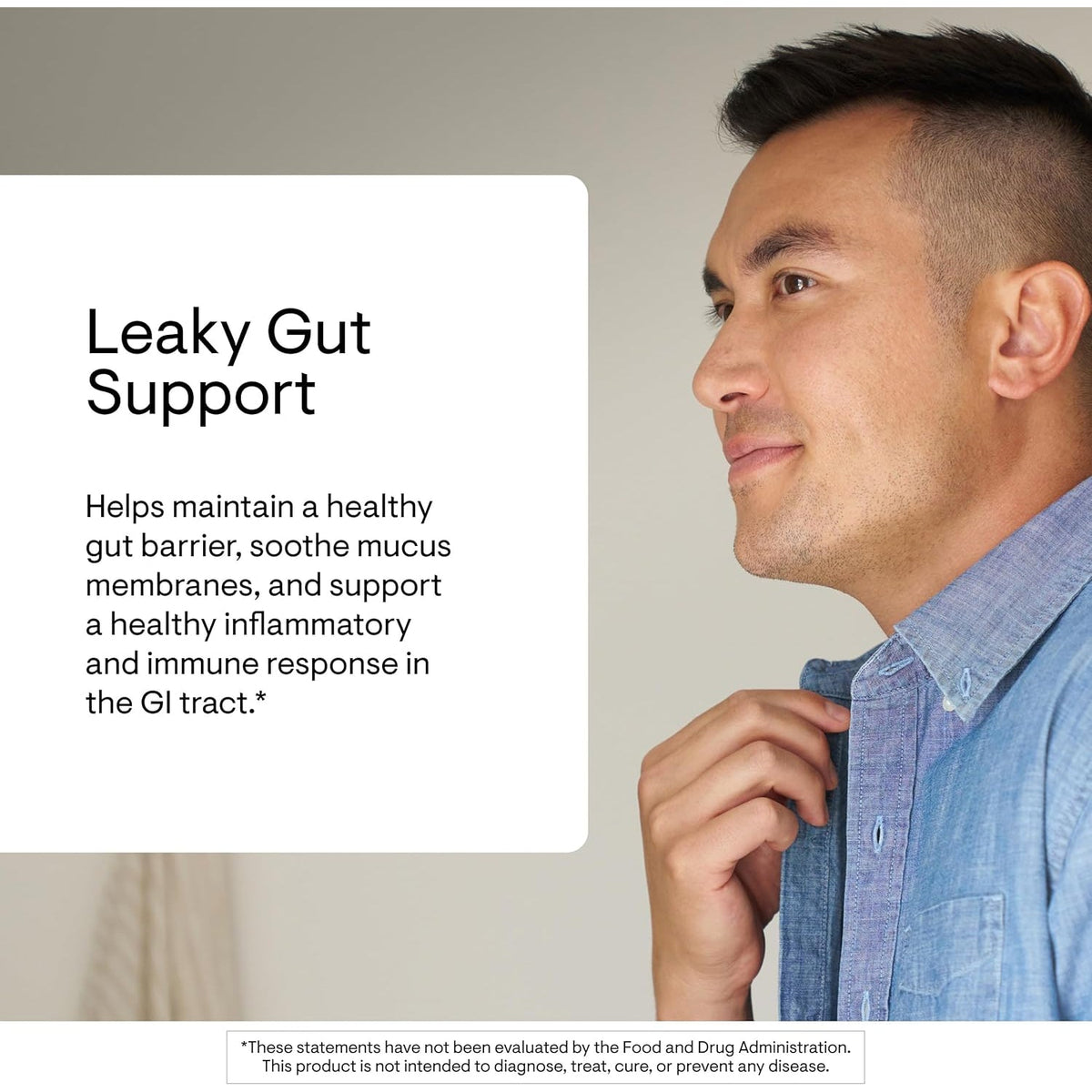 THORNE - Leaky Gut Support (Formerly Enteromend) - Gut Health Supplement - Supports Optimal Digestive Function & Bowel Regularity* - NSF Certified for Sport - Orange Vanilla Flavor - 30 Servings