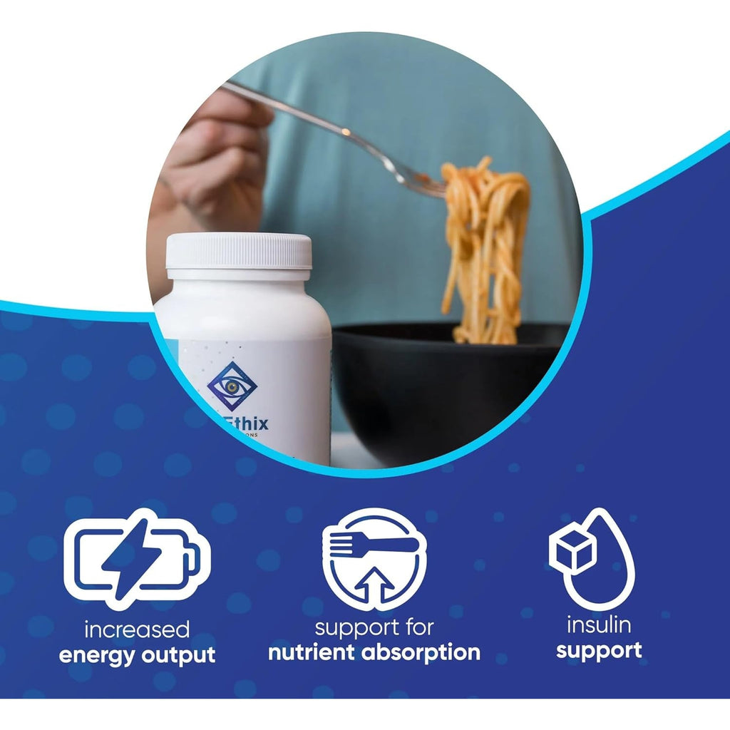 Nuethix Formulations GDA-MAX PRO, Double Berbine HCL Supplement, Supports Glucose Metabolism, Weight Management, Immune Support, Heart Health - Non GMO, Gluten Free, Dairy Free, 90 Count