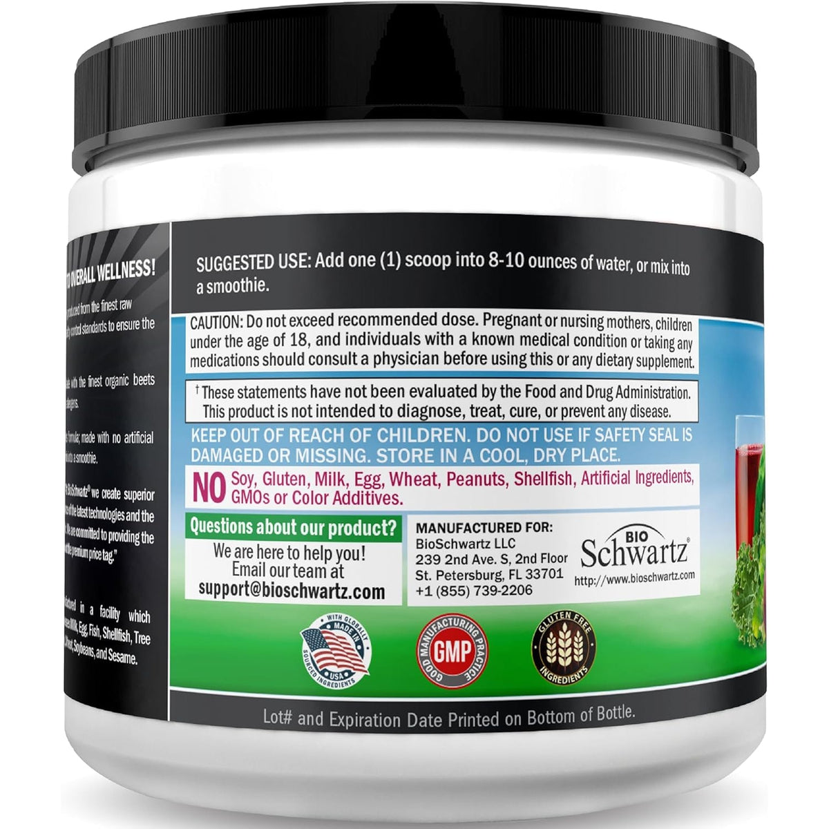 Beet Root Powder - Beets Superfood Supplement with Vitamin C plus Organic Antioxidant Rich Red Fruits and Vegetables - Boosts Stamina and Natural Energy Levels - 30 Servings - Packaging May Vary