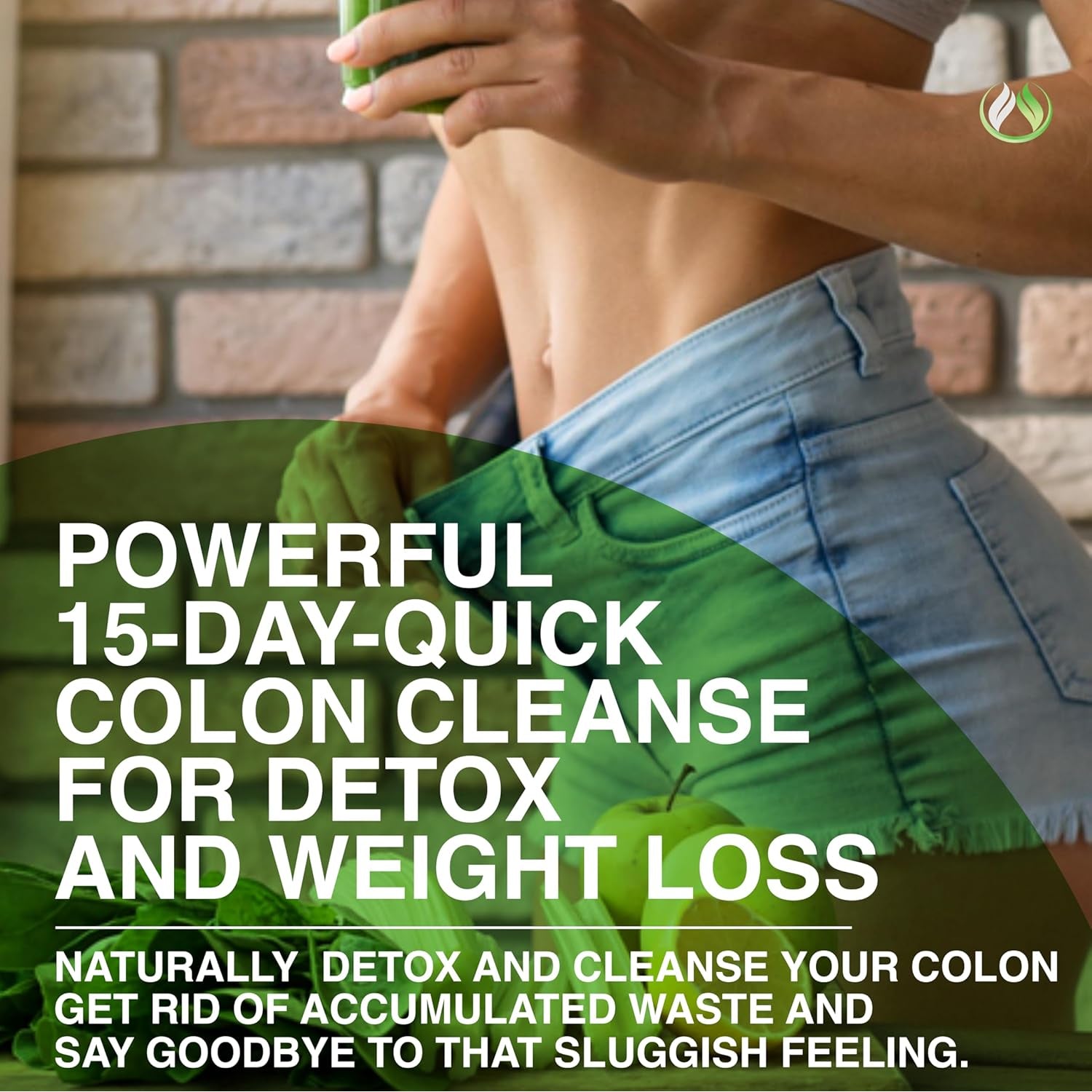THE ENCLARE NUTRITION Colon Cleanse 15 Day Gut Cleanse Pills - Colon Cleanser for Women & Men - Psyllium Probiotic Laxatives for Constipation, Bloating Relief, Detox Cleanse Weight Loss Support (1)