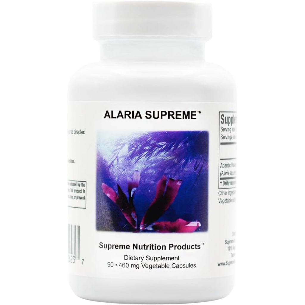 Supreme Nutrition Alaria Supreme, 90 Pure Atlantic Wakame Vegetarian Capsules