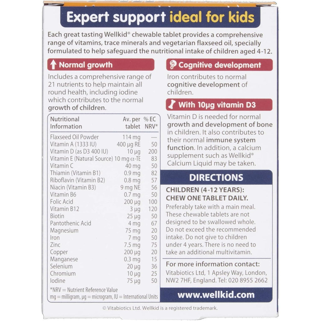 Wellkid Chewable Tablets