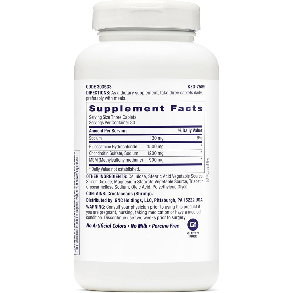 GNC Triflex Caplets, 240 Count