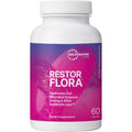 Microbiome Labs Restorflora Probiotics for Digestive Health - Gut Health Supplements with Dual Action Probiotics for Women & Men - Support Bowel Regularity & Immune Function (60 Capsules)