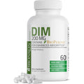 Bronson DIM 200 MG Supplement Diindolymethane with Bioperine for Enhanced Absorption, Estrogen Metabolism & Maintains Balanced Hormone Levels, 60 Vegetarian Capsules
