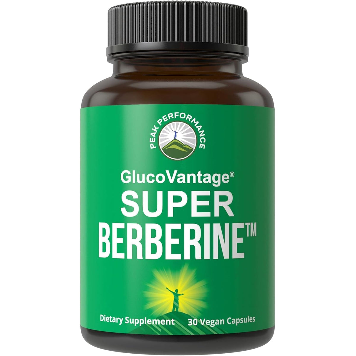 Dihydroberberine Super Berberine Supplement - Glucovantage® 200Mg Now 5X More Effective than Regular Berberine HCL Powder Capsules. Metabolism Support Keto Friendly plus Vegan Extract Pills