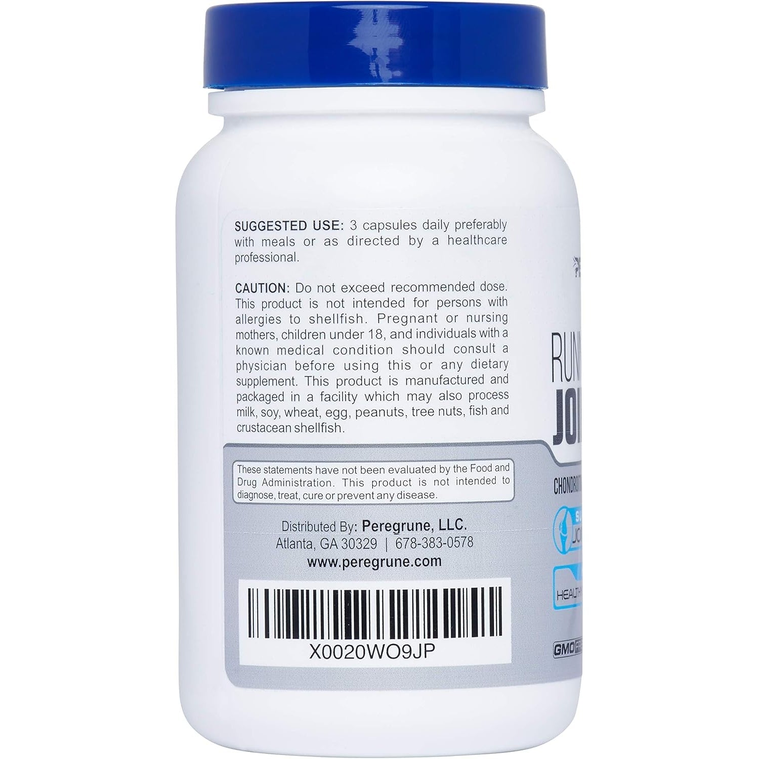 Runner Joint Support Supplement | Supports Healthy Joints, Cartilage & Mobility | Glucosamine Chondroitin MSM | GMP Certified Joint Support for Athletes – 90 Capsules