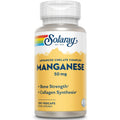 SOLARAY Manganese Supplement 50 Mg - Essential Trace Minerals - Advanced Trace Mineral Supplements for Bone Strength and Bone Health Support - Lab Verified, 60-Day Guarantee, 100 Servings, 100 Vegcaps