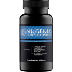 Nugenix Cortisol Control - Cortisol Reducer and Adrenal Support Manager Supplement for Men, 60 Capsules