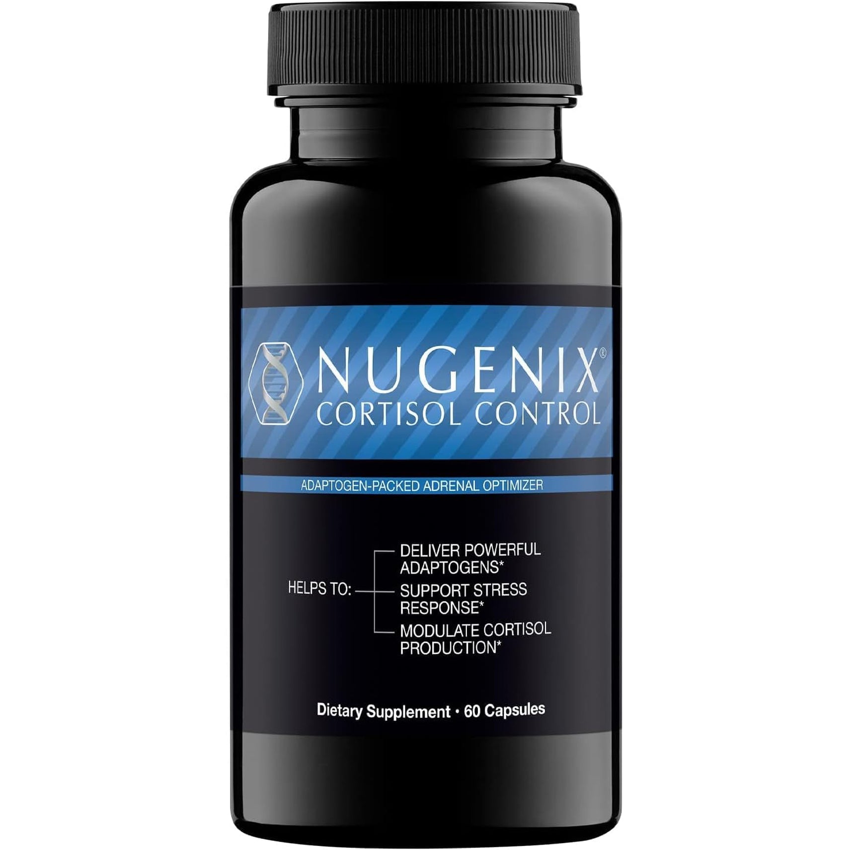 Nugenix Cortisol Control - Cortisol Reducer and Adrenal Support Manager Supplement for Men, 60 Capsules