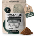 Jungle Powders Tongkat Ali for Men Powder 200:1 Extract 282 Servings 5 Ounce Bag Eurycoma Longifolia Powder Supplement Tonkat-Ali Pure Longjack Root Traditional Mens Health Support for Drive Passion