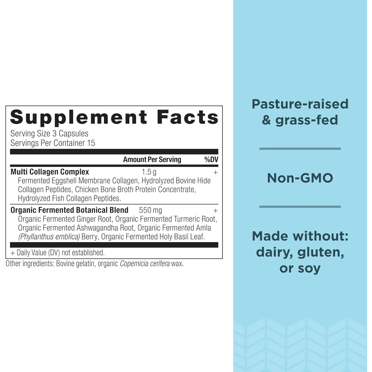Ancient Nutrition Collagen Pills Peptides Powder Supplement, 45 Count, Hydrolyzed Multi Collagen Pills, Types I, II, II, V & X, Supports Healthy Skin and Nails, Gut Health and Joint Support