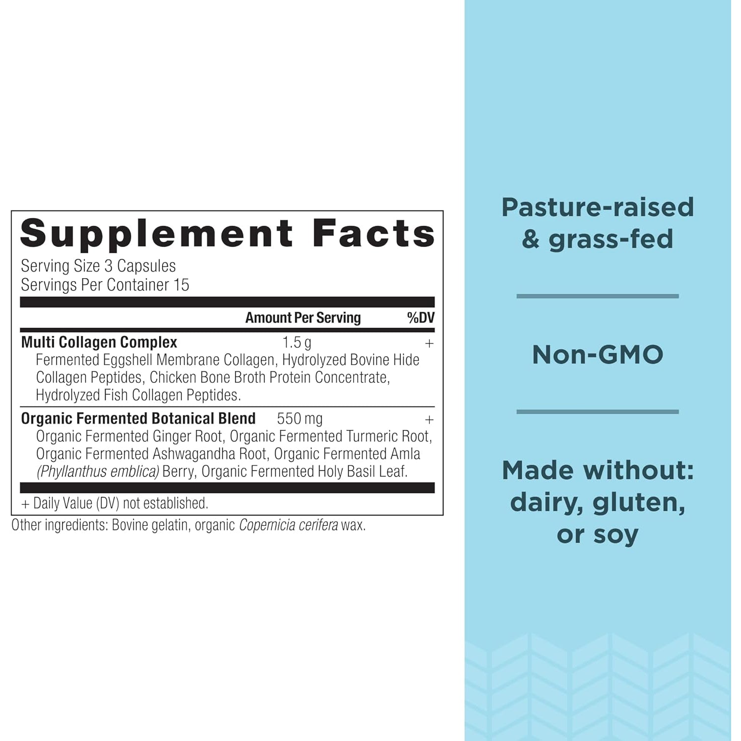 Ancient Nutrition Collagen Pills Peptides Powder Supplement, 45 Count, Hydrolyzed Multi Collagen Pills, Types I, II, II, V & X, Supports Healthy Skin and Nails, Gut Health and Joint Support