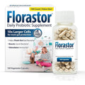 Florastor Daily Probiotic Supplement for Women and Men, Proven to Support Digestive Health, Saccharomyces Boulardii CNCM I-745 (100 Capsules)