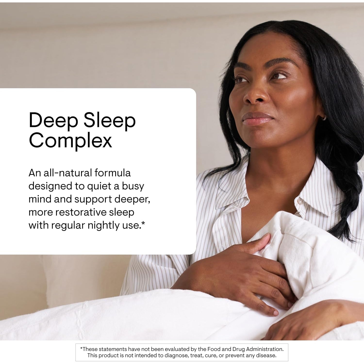 THORNE - Deep Sleep Complex - All-Natural Sleep Supplement - Supports Sleep Quality & All Phases of the Sleep Cycle* - with L-Theanine, Chamomile & Maizinol - Third-Party Certified - 60 Capsules