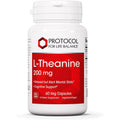 PROTOCOL for LIFE BALANCE L-Theanine 200Mg - Normal Stress Relief - Non-Drowsy - 60 Veg Caps