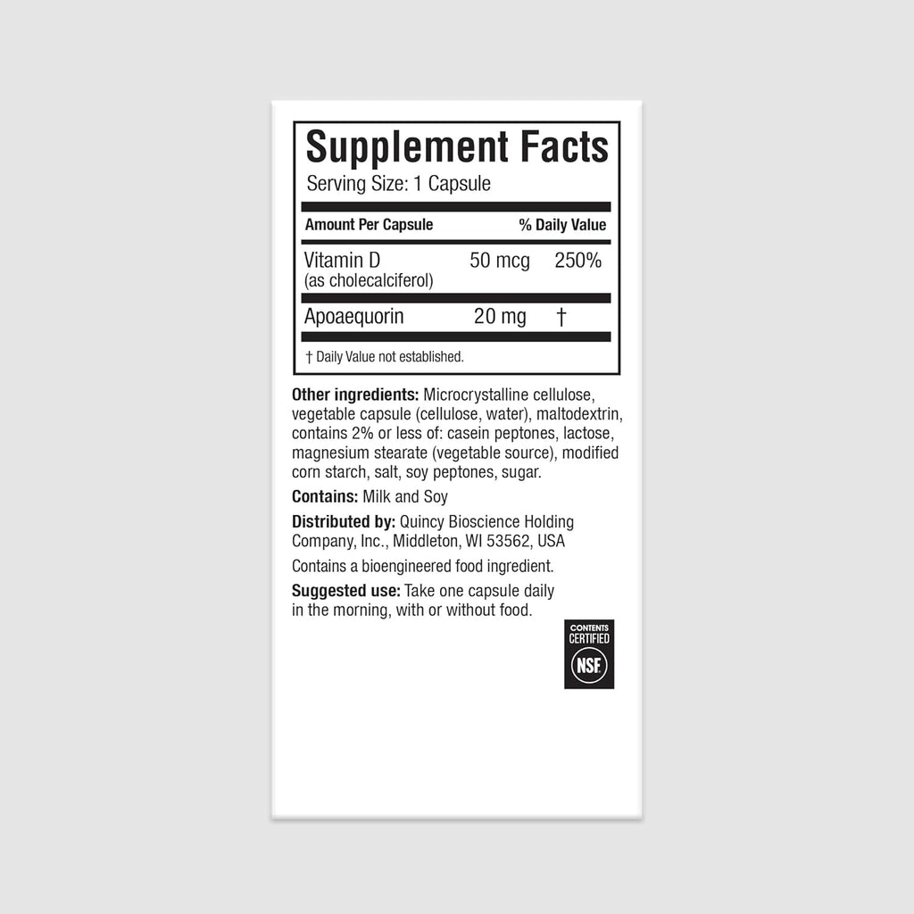 Prevagen Extra Strength - 60 Capsules (2 Month Supply) | Formulated for Your Brain | 20Mg of Apoaequorin plus Vitamin D3 with 7-Day Pill Minder