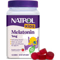 Natrol Kids Melatonin Gummies 1Mg, Children'S Melatonin for Restful Sleep, 140 Raspberry-Flavored Sleep Gummies, 140 Day Supply