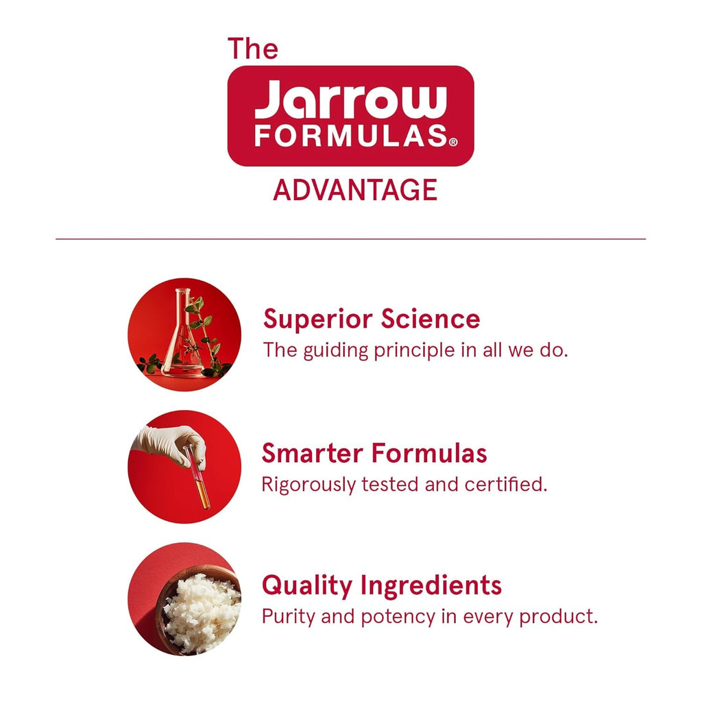 Jarrow Formulas N-A-C Sustain 600 Mg, Dietary Supplement, NAC 600 Mg, an Antioxidant Amino Acid Support for Liver Health, 60 Tablets, 60 Day Supply