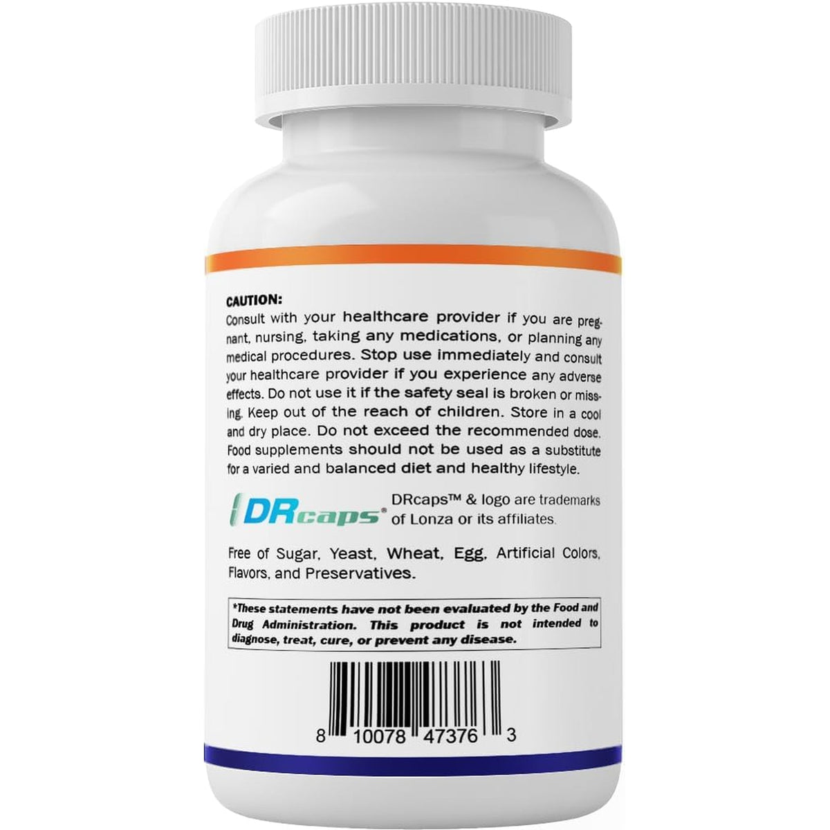Vitamatic Lactobacillus Salivarius 2 Billion per DR Capsule - 60 Count - Digestive Support - Made with Prebiotic Inulin Fiber (1 Bottle)