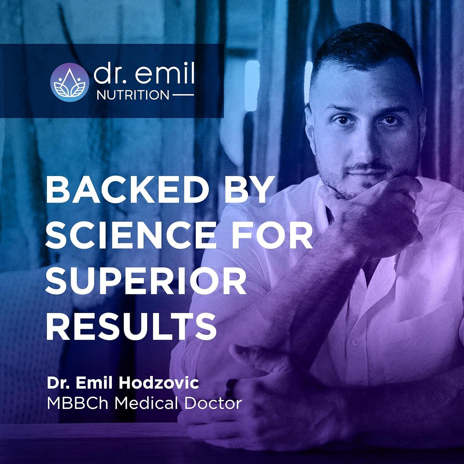 Dr. Emil Nutrition Multi Collagen - Hydrolyzed Collagen Supplement - Types I, II, III, V & X - Hair, Skin, Nails & Joint Support - Non-Gmo & Dairy-Free - plus Biotin & Vitamin D - 60 Servings