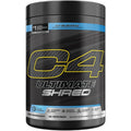 Cellucor C4 Ultimate Shred Pre Workout Powder, Fat Burner for Men & Women, Weight Loss Supplement with Ginger Root Extract, Icy Blue Razz, 20 Servings